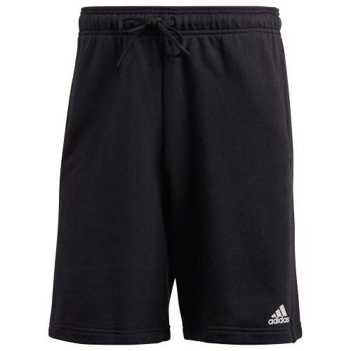 adidas Men's MUST HAVES LIGHT WEIGHT 100% COTTON FRENCH TERRY SHORTS Black FI6134 Size XL